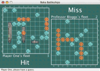 Screenshot of Boka Battleships
