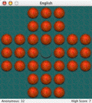 Screenshot of Boka Marble Solitaire